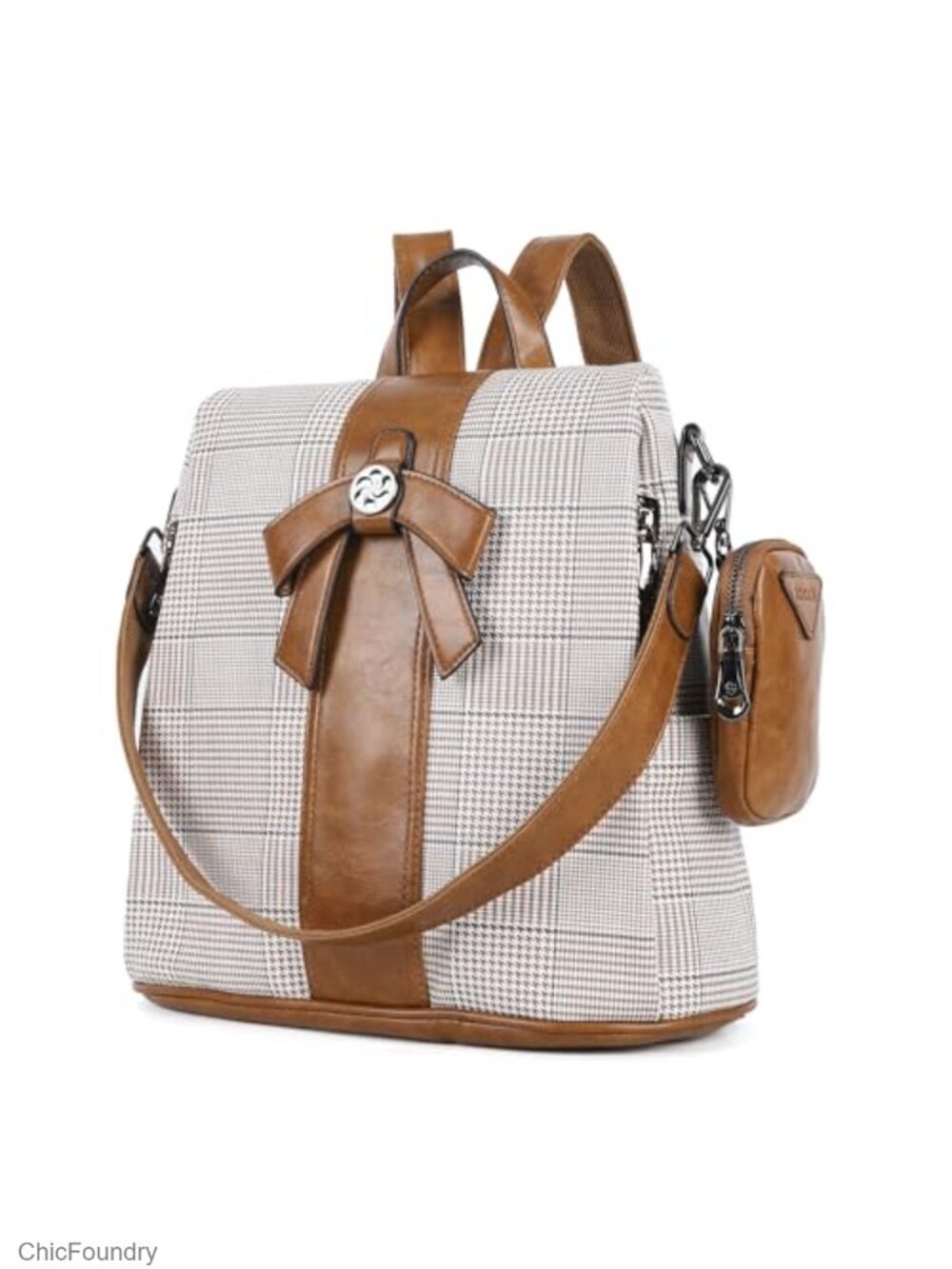 Vegan Leather Anti-Theft Backpack Purse Women's Fashion Daypack Satchel